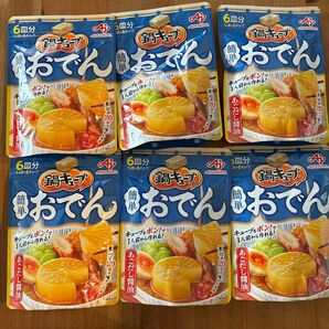 味の素　鍋キューブ　おでん　6皿分×6袋