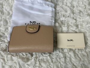 109 新品未使用 COACH コーチ 二つ折り財布 折り財布 アウトレット C6390