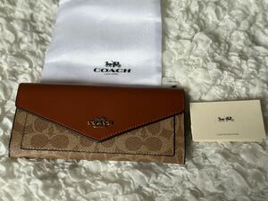 81 新品 COACH コーチ 長財布 F31547