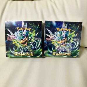 ポケモンカードゲーム　変幻の仮面 2BOX シュリンク付