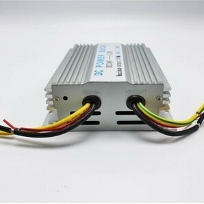 1円~ DCコンバーター デコデコ 電圧変換器 24V→12V 15A 過電圧保護機能 冷却ファン付 バス トラック 大型車に 2sの画像2