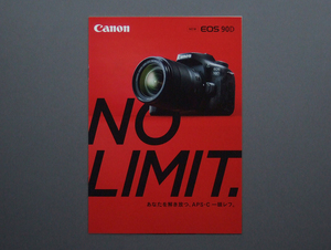 【カタログのみ】Canon 2020.02 EOS 90D 検 EF APS-C 一眼レフ