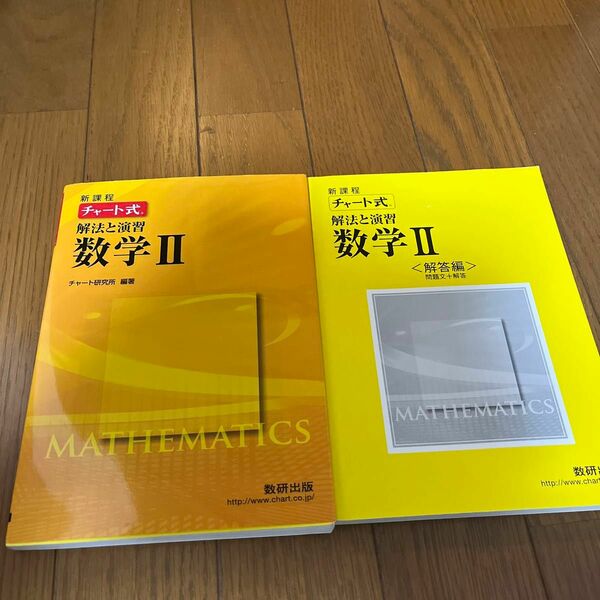  解法と演習数学２　新課程 （チャート式） チャート研究所／編著