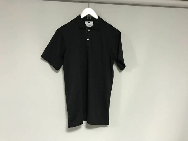 美品本物エディフィス417EDIFICEコットン半袖ポロシャツメンズサーフアメカジミリタリーワークビジネスゴルフ黒ブラックM