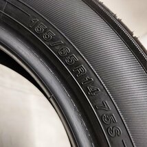 ◆配送先指定あり◆ ＜ノーマルタイヤ 1本＞ 155/65R14 ヨコハマタイヤ ブルーアース ES32 2021年製 75% タント N-BOX スペーシア_画像6