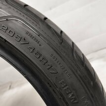 ◆配送先指定あり◆ ＜ノーマルタイヤ 1本＞ 205/45R17 グッドイヤー イーグルF1☆ 2020年製 70～80% アクア ノート ヴィッツ_画像9