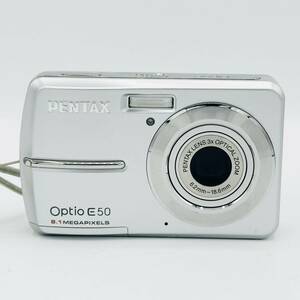 【訳あり】1円スタート　PENTAX Optio E50 コンパクトデジタルカメラ ペンタックス デジカメ 