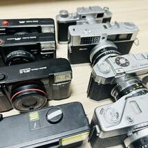 フイルムカメラ　レンジファインダー　24台まとめ　Konica Olympus Minolta PETRI RICOH など　コンパクトカメラ フィルムカメラ _画像10