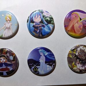 VOCALOID オリジナル缶バッジ 6種