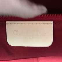 1円 良品 Christian Dior ディオール トロッター 2WAY ハンド ボストン ショルダー バッグ レッド a2757_画像8