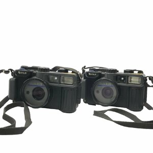 1円 FUJIFILM 富士フィルム 工事 カメラ K-28 2点 セット おまとめ フィルムカメラ ブラック m12897