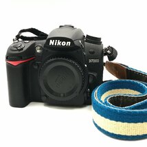 1円 美品 Nikon ニコン D7000 デジタル 一眼レフ カメラ ブラック m12799_画像1