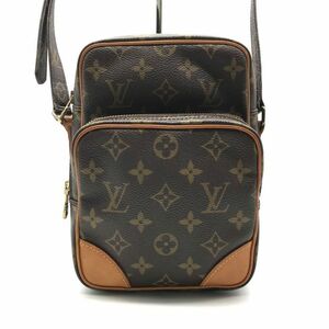 良品 LOUIS VUITTON ヴィトン モノグラム アマゾン ショルダー バッグ ブラウン a1889