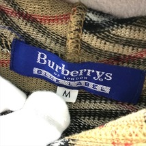 良品 Burberrys バーバリーズ ノバチェック フード ニット セーター トップス Mサイズ a1630_画像3