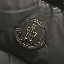 未使用品 MONCLER モンクレール コットン ナイロン ダウンジャケット ブラック レディース XL 23年モデル k1677_画像3