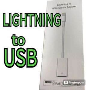 Lightning to USB Camera Adapter