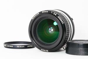 【極美品】動作◎ Nikon Ai Nikkor 28mm F2.8