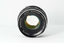 【希少】Auto Rokkor PF 55mm F2 前期型 - ミノルタ銘玉_画像2