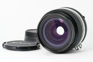 【バブルボケ】動作◎ ニコン Ai-s Nikkor 24mm F2S 後期 オールドレンズ