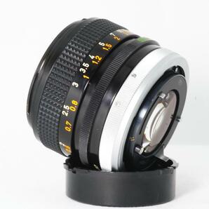 【海外クリエイター人気】動作◎ Canon FD 50mm F1.4 S.S.C オールドレンズ 大口径の画像7