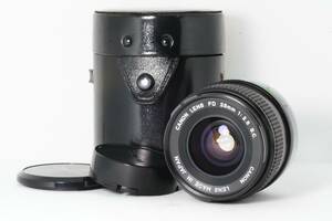 【新品級】動作◎ キャノン FD 28mm F2.8 S.C オールドレンズ