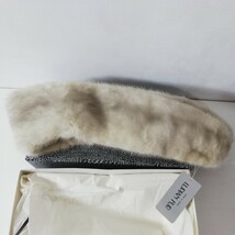 LUPIAN FUR ルピアンファー ミンクサファイア M2カラー ストール 高級毛皮 マフラー 未使用品 100cm 原産国:北欧 縫製:日本 Luxury ミンク_画像1