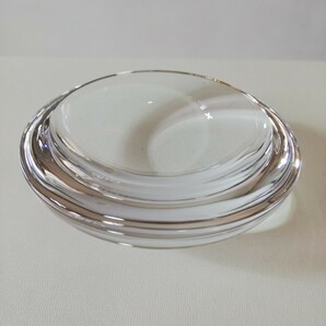 SASAKI CRYSTAL 佐々木クリスタル クリスタルガラス ペーパーウェイト ドーム型 250ｇ前後 未使用品 [ガラス工芸品 文鎮 ガラス製]の画像8