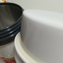 THERMOS サーモス シャトルシェフ JLH-700 真空断熱調理器 おかゆメーカー パールブラック 未使用品 説明書 クッキングブック タイマー不動_画像6