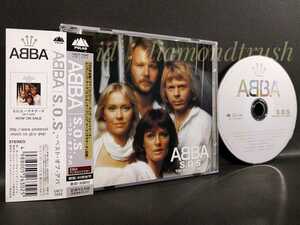 ☆帯付 良品 国内リマスター盤☆ ◆ABBA S.O.S ベスト.オブ.アバ◆ CDアルバム 全19曲【日本語解説・対訳歌詞】♪ザッツ・ミー/ヴーレ ヴー