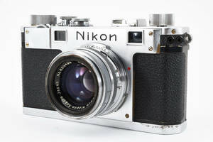 [ Junk ]NikonS Nikon S first generation range finder camera NIKKOR-H*C 50mm F2.0 #280