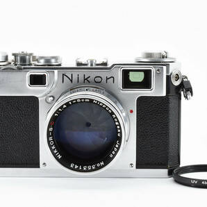 【実用品】Nikon ニコン S2 レンジファインダー フィルムカメラ Nikkor-S・C 5cm 50mm 1.4 レンズ #281の画像1