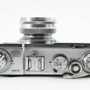 【実用品】Nikon ニコン S2 レンジファインダー フィルムカメラ Nikkor-S・C 5cm 50mm 1.4 レンズ #281の画像7