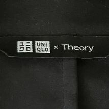 【希少・大きいサイズ】 ユニクロ セオリー UNICLO Theory テーラードジャケット ストレッチ ブラック XXL トラベルジャケット 極美品_画像9