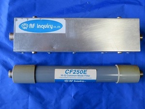 RF Inquiry Inc ローパスフィルターLP-3K コモンモードフィルターCF250E