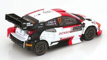 1:18 IXO トヨタ GR ヤリス WRC モンテカルロラリー 2023 優勝 オジェ #17 Toyota GR Yaris Rally1 Ogier_画像2