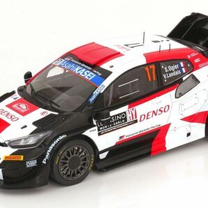 1:18 IXO トヨタ GR ヤリス WRC モンテカルロラリー 2023 優勝 オジェ #17 Toyota GR Yaris Rally1 Ogierの画像1