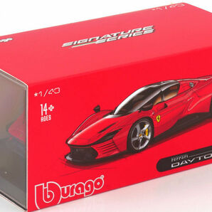 1:43 Bburago Signature フェラーリ デイトナ SP3 Daytona レッド 2022 Ferrariの画像3