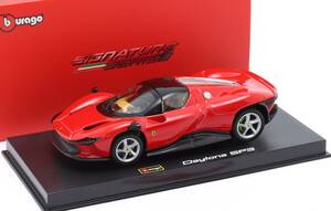 1:43 Bburago Signature Ferrari Daytona SP3 Daytona red 2022 Ferrari