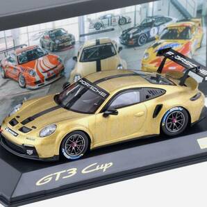 1:43 Spark ポルシェ (992) GT3 Cup 5000th VIP ゴールド Porsche特注（GWセール）の画像1