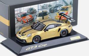 1:43 Spark ポルシェ (992) GT3 Cup 5000th VIP ゴールド Porsche特注（GWセール）