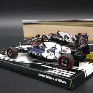 1:43 Minichamps アルファタウリ F1 AT04 イギリスGP 2023 角田裕毅 #22 Tsunoda Alphatauri 限定BOXの画像2