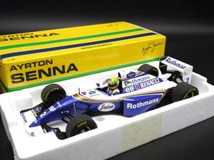 1:18 Minichamps ウィリアムズ FW16 ラストレース A.セナ #2 ロスマンズ仕様 サンマリノGP イモラ Senna