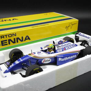1:18 Minichamps ウィリアムズ FW16 ラストレース A.セナ #2 ロスマンズ仕様 サンマリノGP イモラ Sennaの画像1