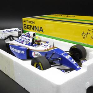 1:18 Minichamps ウィリアムズ FW16 ラストレース A.セナ #2 ロスマンズ仕様 サンマリノGP イモラ Sennaの画像5