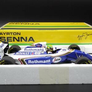 1:18 Minichamps ウィリアムズ FW16 ラストレース A.セナ #2 ロスマンズ仕様 サンマリノGP イモラ Sennaの画像7