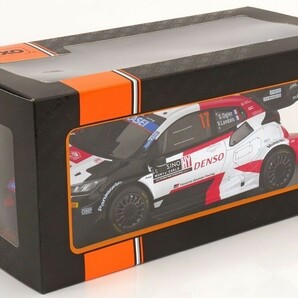 1:18 IXO トヨタ GR ヤリス WRC モンテカルロラリー 2023 優勝 オジェ #17 Toyota GR Yaris Rally1 Ogierの画像3