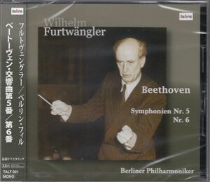 ヴィルヘルムフルトヴェングラー WILHELM FURTWANGLER BEETHOVEN: SYMPHONIES NOS.6 & 5 (CD/54LIVE)