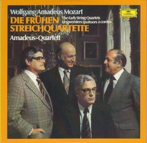 [2CD/Dg]モーツァルト:弦楽四重奏曲第1-6&9-13番/アマデウス四重奏団 1974-1976