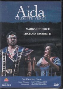 [DVD/Kultur]ヴェルディ:アイーダ/M.プライス&L.パヴァロッティ他&G.ナヴァッロ&サン・フランシスコ歌劇場管弦楽団 1981