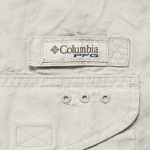 Columbiaコロンビア◆PFG コットン 半袖フィッシングシャツ◆ベージュ◆サイズXXL_画像5